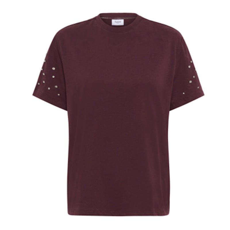 Bruin t-shirt Lyciana - Capuchon Fashion