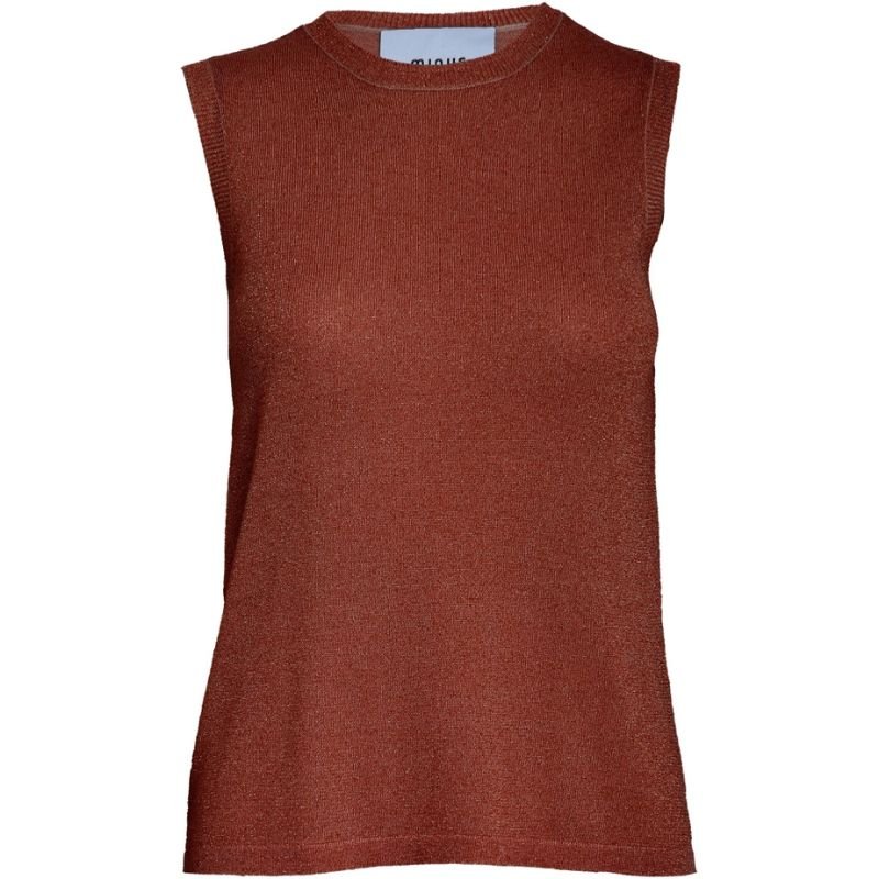 Bruine knit top Raka - Capuchon Fashion