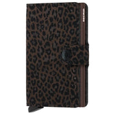 Bruine miniwallet Leo - Capuchon Fashion