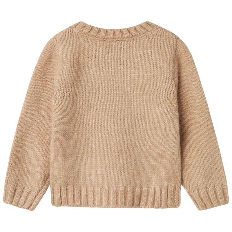 Bruine sweater Fobibi - Capuchon Fashion