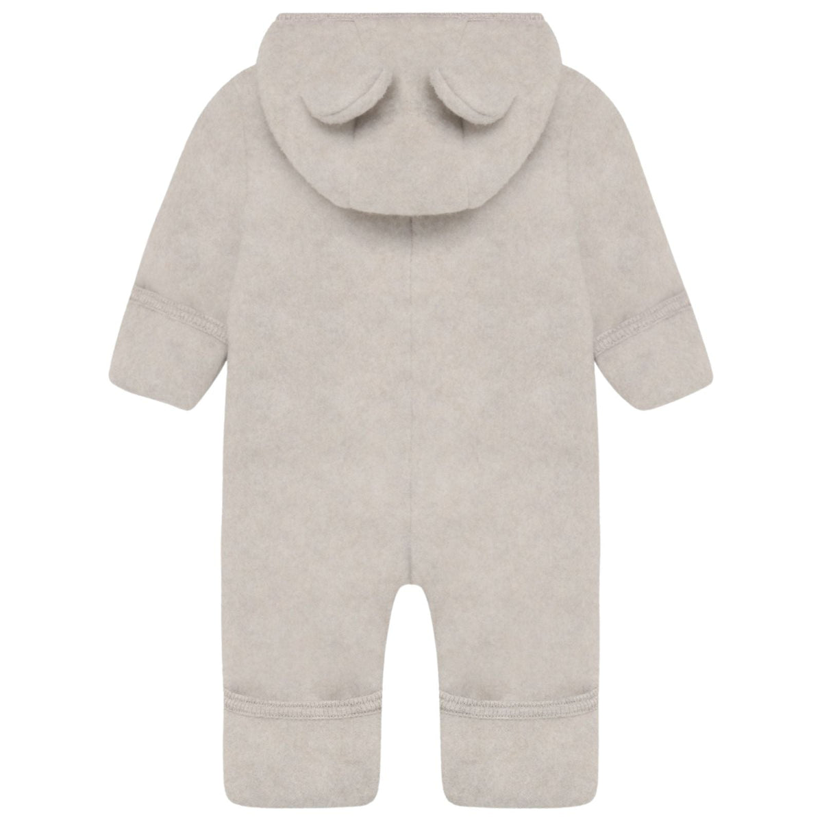 Camel Melange pram suit Ears Wool Fleece - Capuchon Fashion