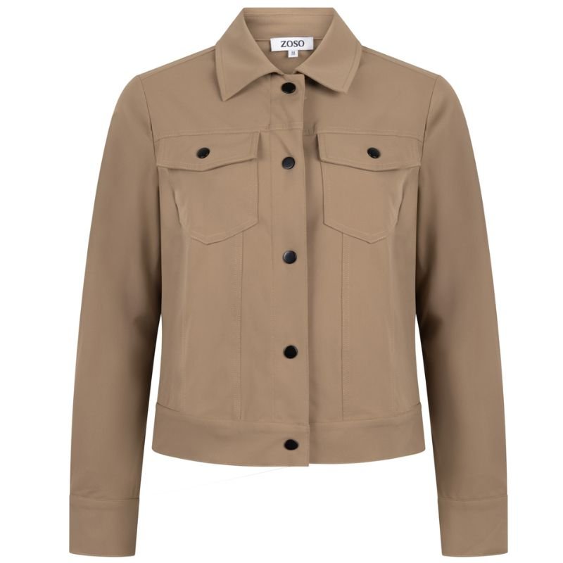 Camelbruine travel jacket Anouk - Capuchon Fashion