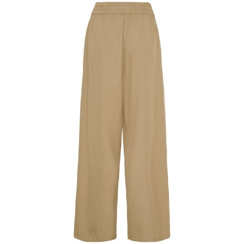 Camelbruine wide leg pantalon Lion - Capuchon Fashion