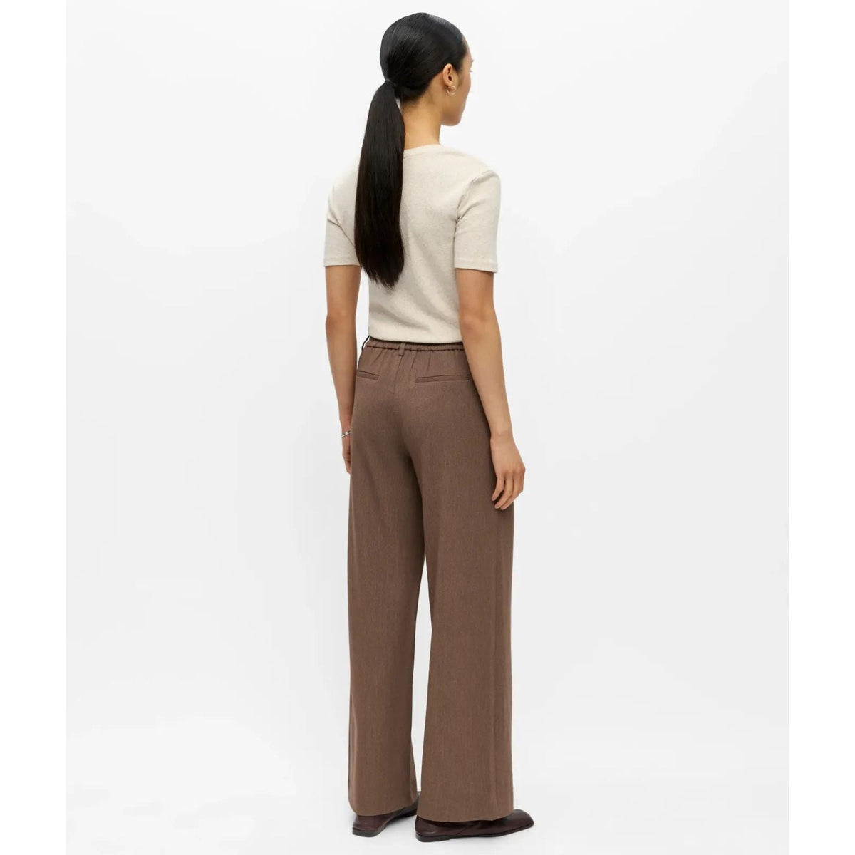Carafe melange wide fit pantalon Lisa - Capuchon Fashion