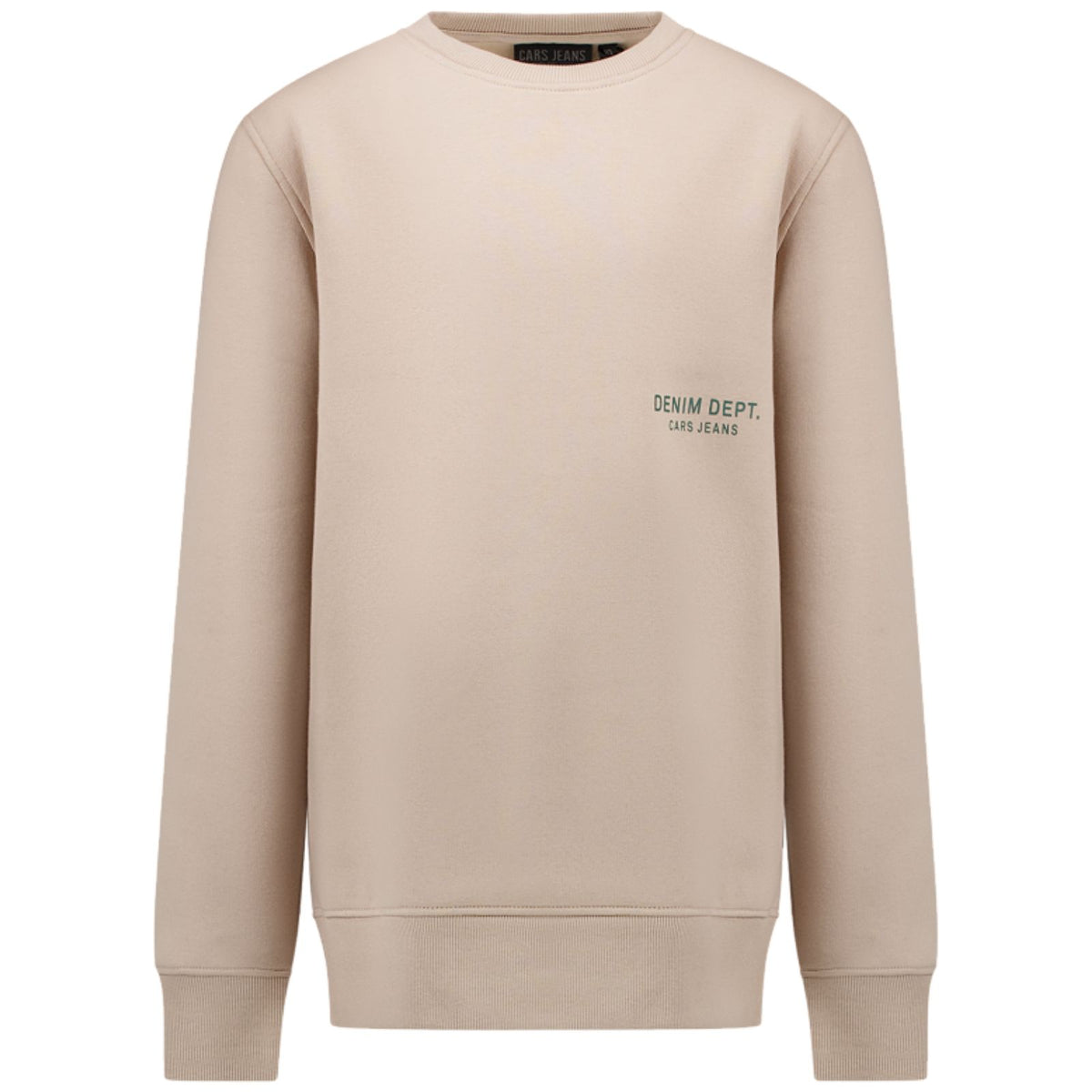 Beige ronde hals sweater Bramie