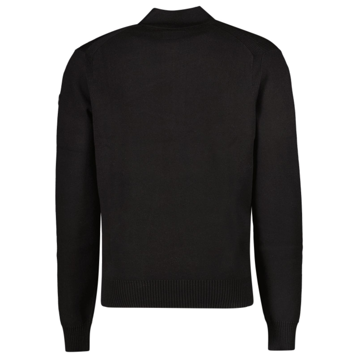 Zwarte knit half zip pullover Symor