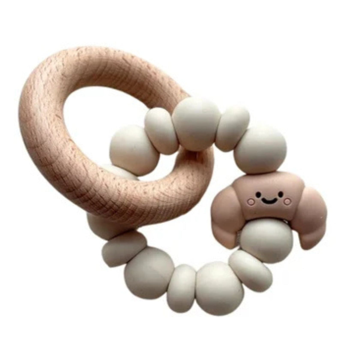 Linnen teether chewie Croissant