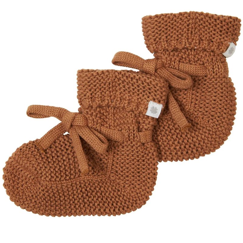 Chipmunk knit booties Nelson - Capuchon Fashion