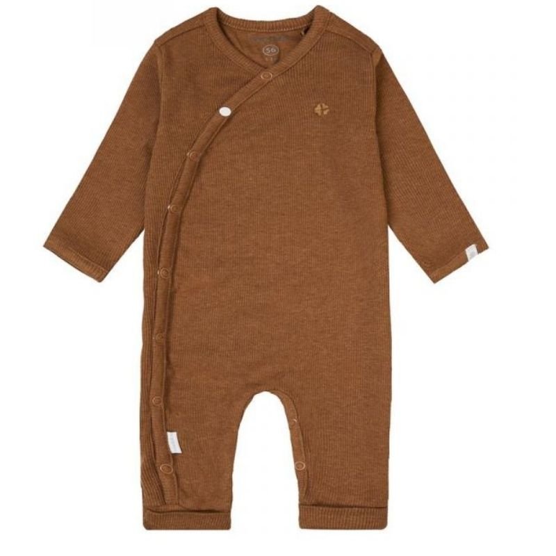 Chipmunk Melange rib playsuit Nevis - Capuchon Fashion