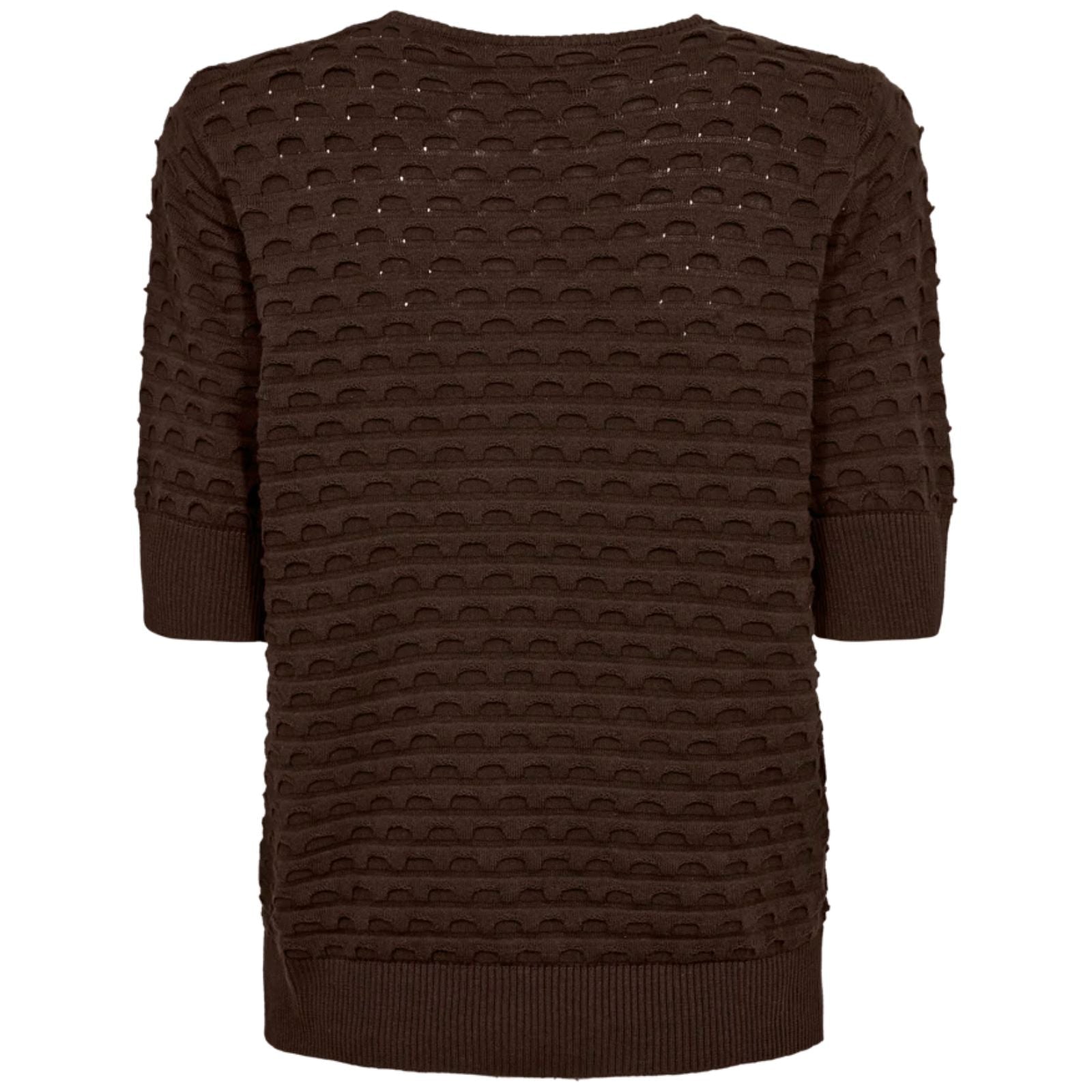 Coffee Bean jacquard pullover Dodo - Capuchon Fashion