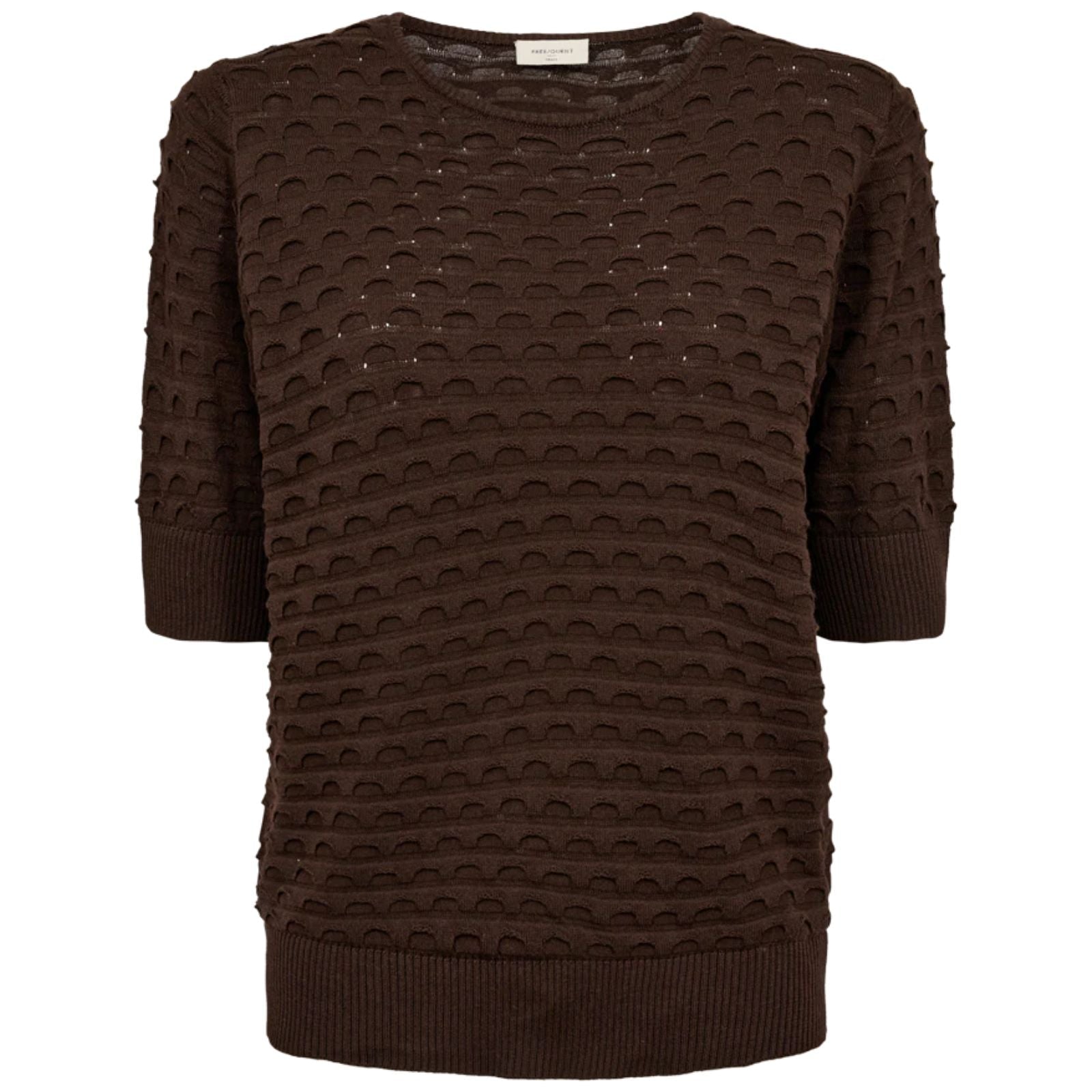 Coffee Bean jacquard pullover Dodo - Capuchon Fashion