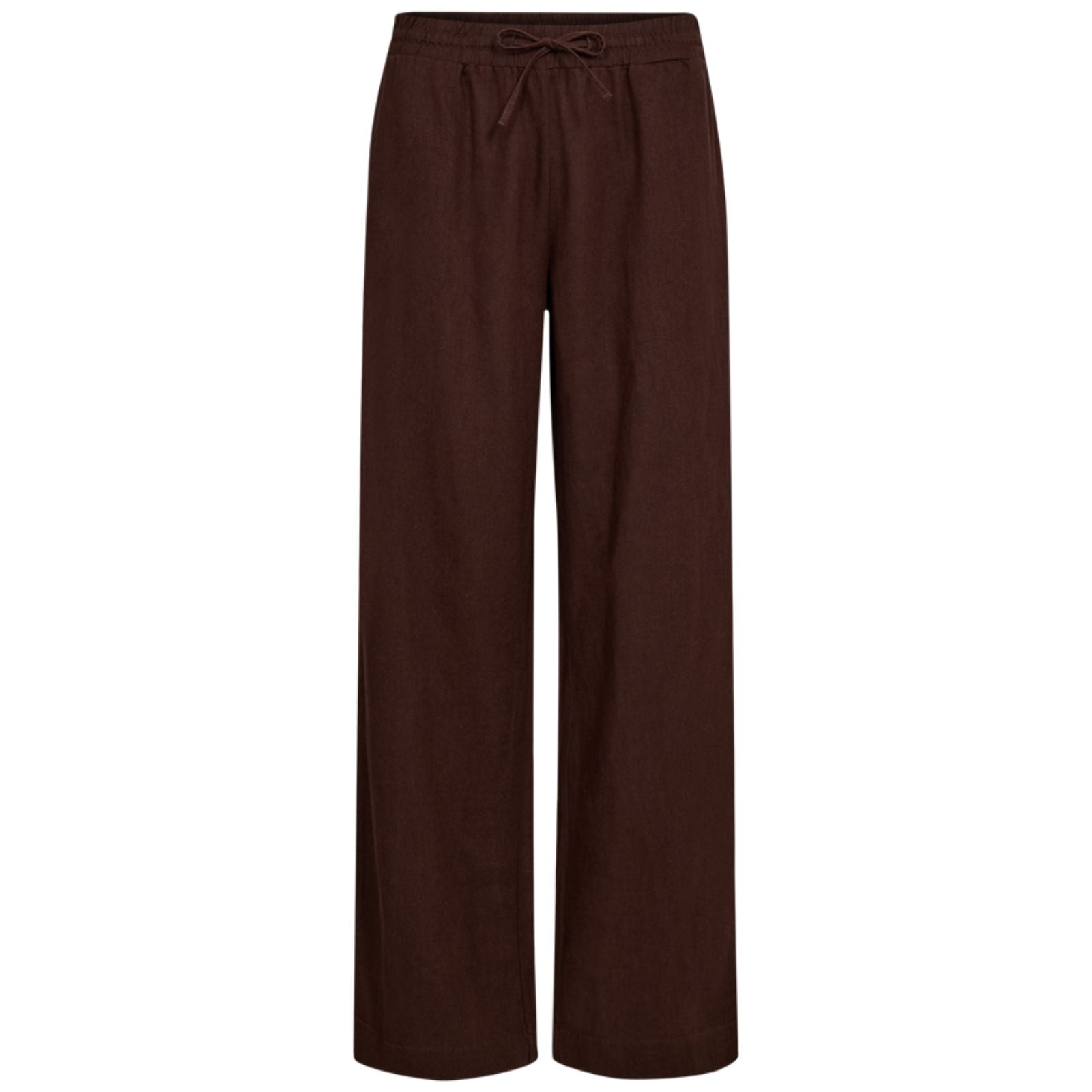 Coffee Bean waistband linnen broek Lava - Capuchon Fashion