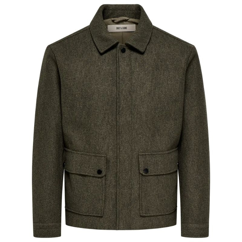 Cord melange jacket Connor Life - Capuchon Fashion