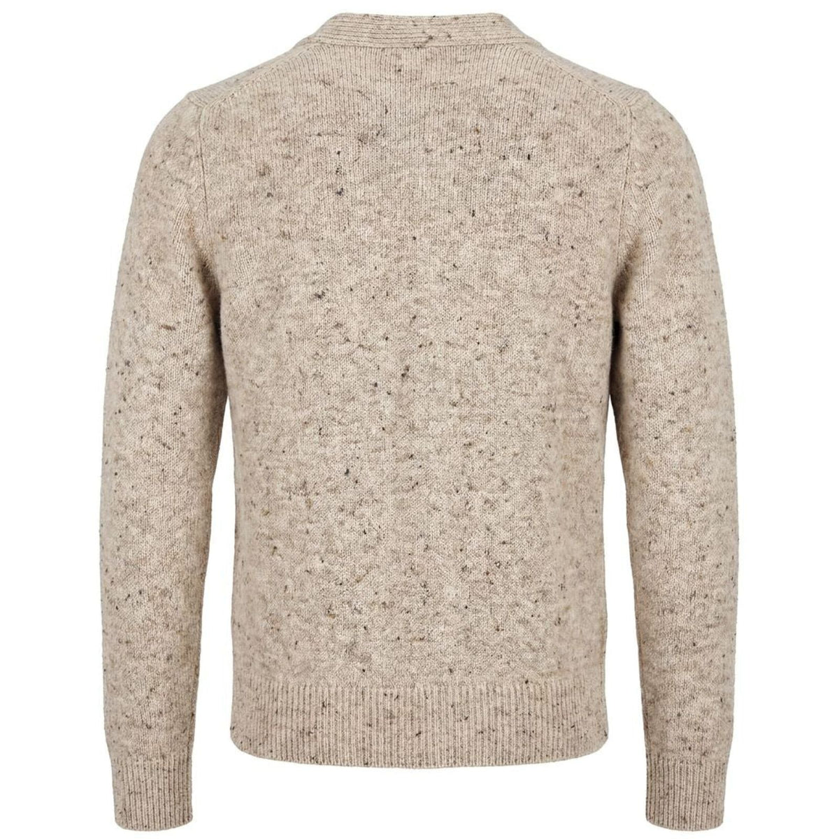 Creamgrijs tweed vest met strikkraag 633189 - Capuchon Fashion