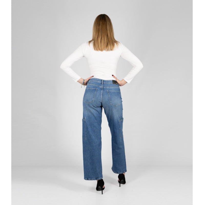 Creep Blue jeans Nova Wide - Capuchon Fashion