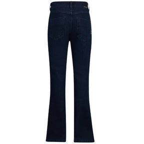 Dark Blue Denim flair jeans Mikkie - Capuchon Fashion