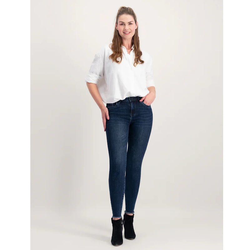 Dark Blue jeans Bobbi - Capuchon Fashion