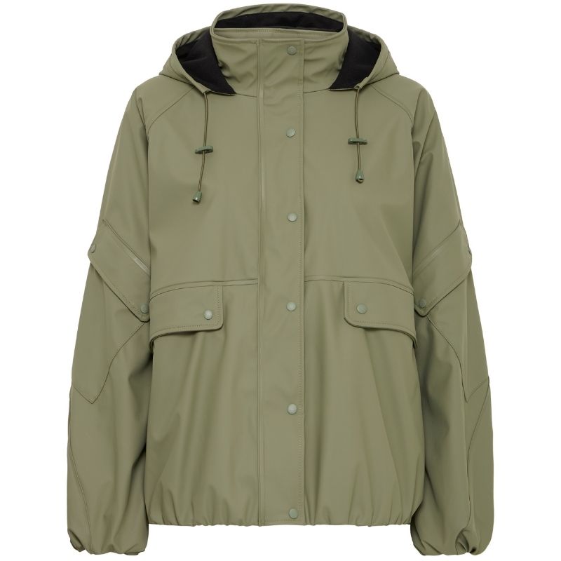 Deep Lichen Green knitted jacket Tazo - Capuchon Fashion