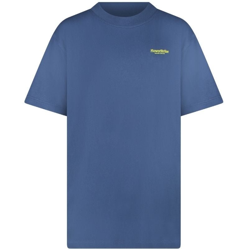 Donkerblauw backprint t-shirt Pluyo - Capuchon Fashion