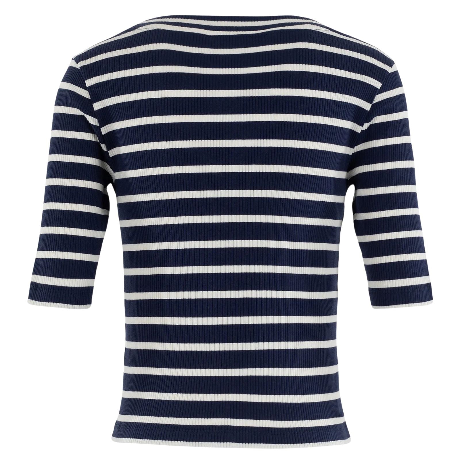 Donkerblauw gestreept t-shirt Kelly - Capuchon Fashion