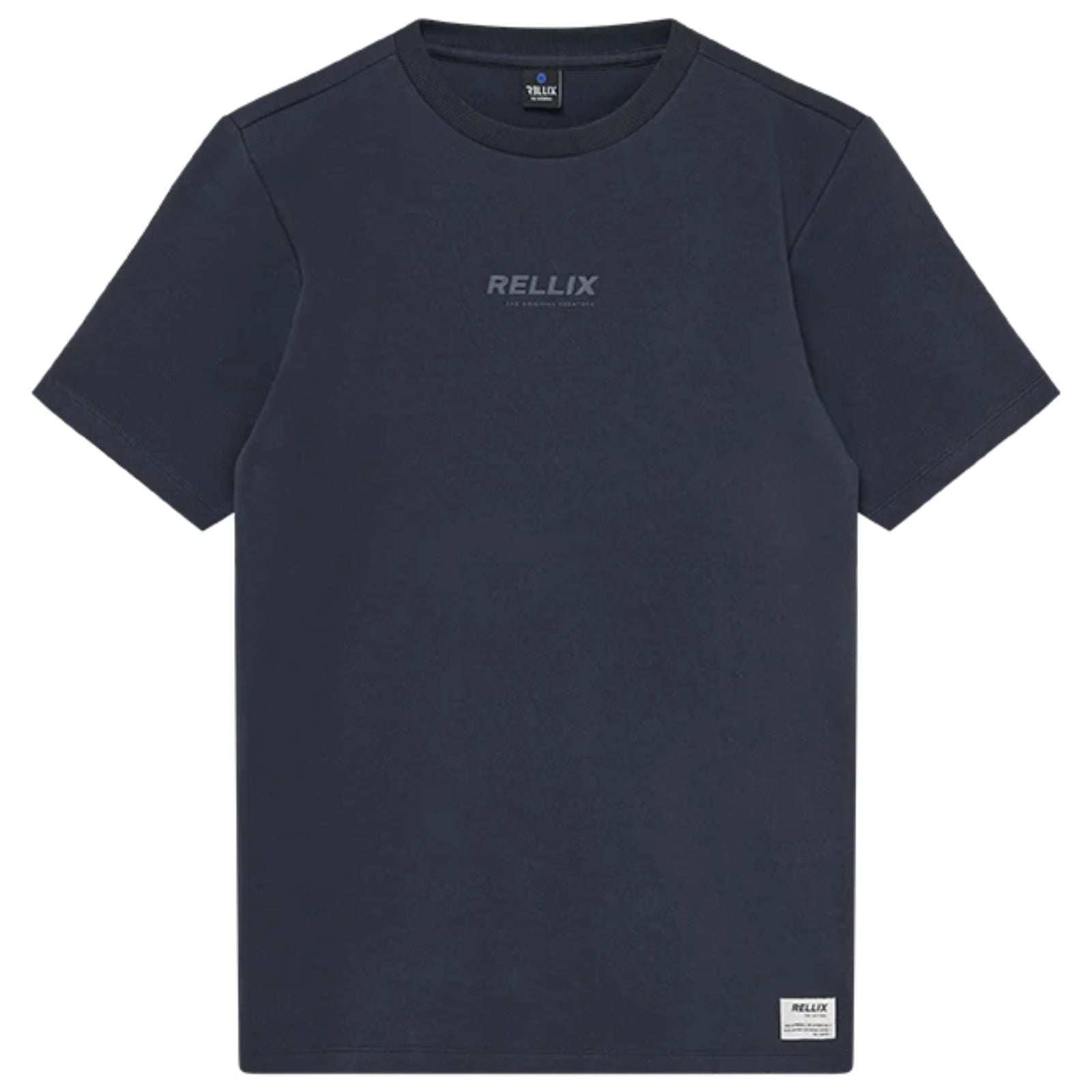 Donkerblauw oversized t-shirt Rellix Twill 940430 - Capuchon Fashion