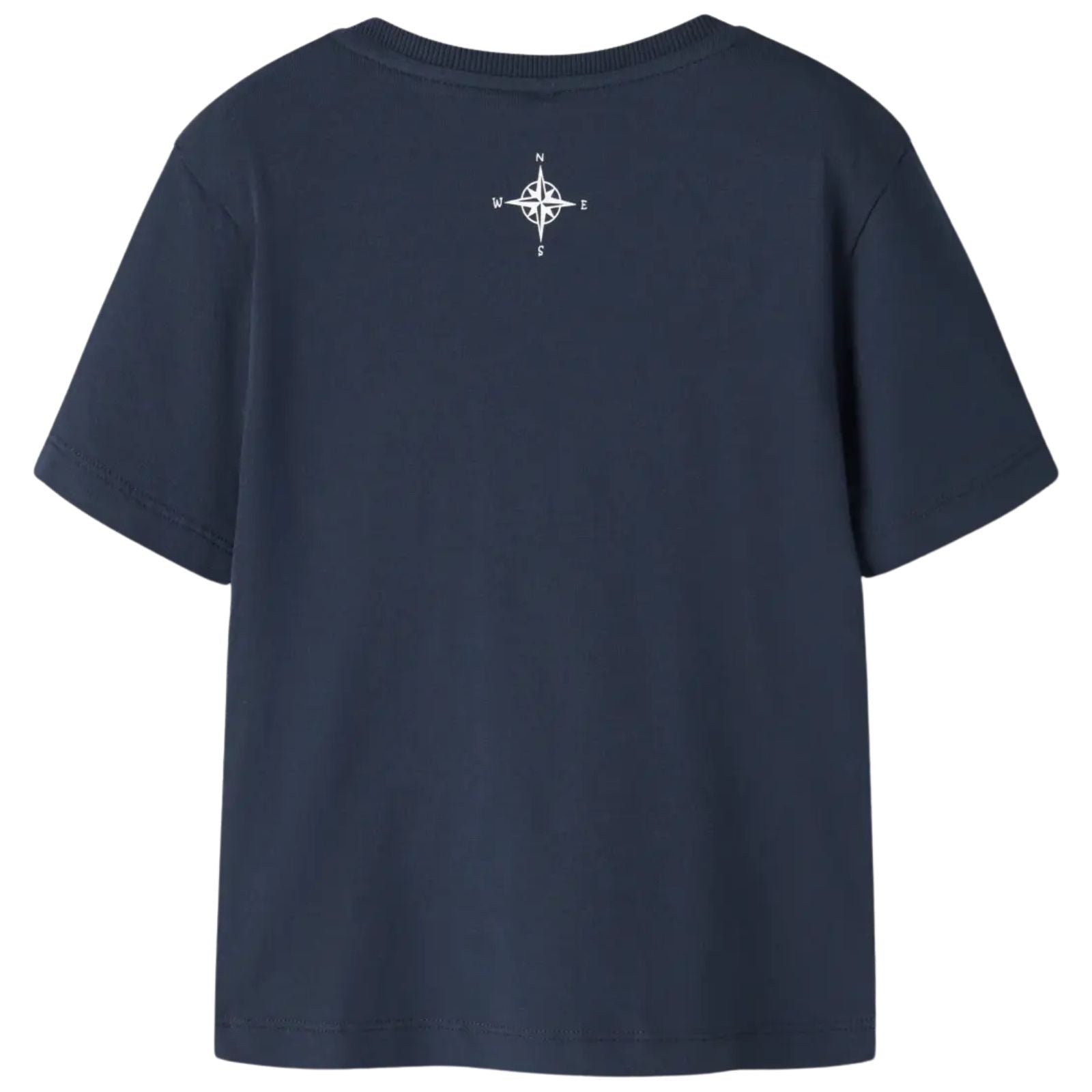 Donkerblauw regular fit t-shirt Hayde - Capuchon Fashion