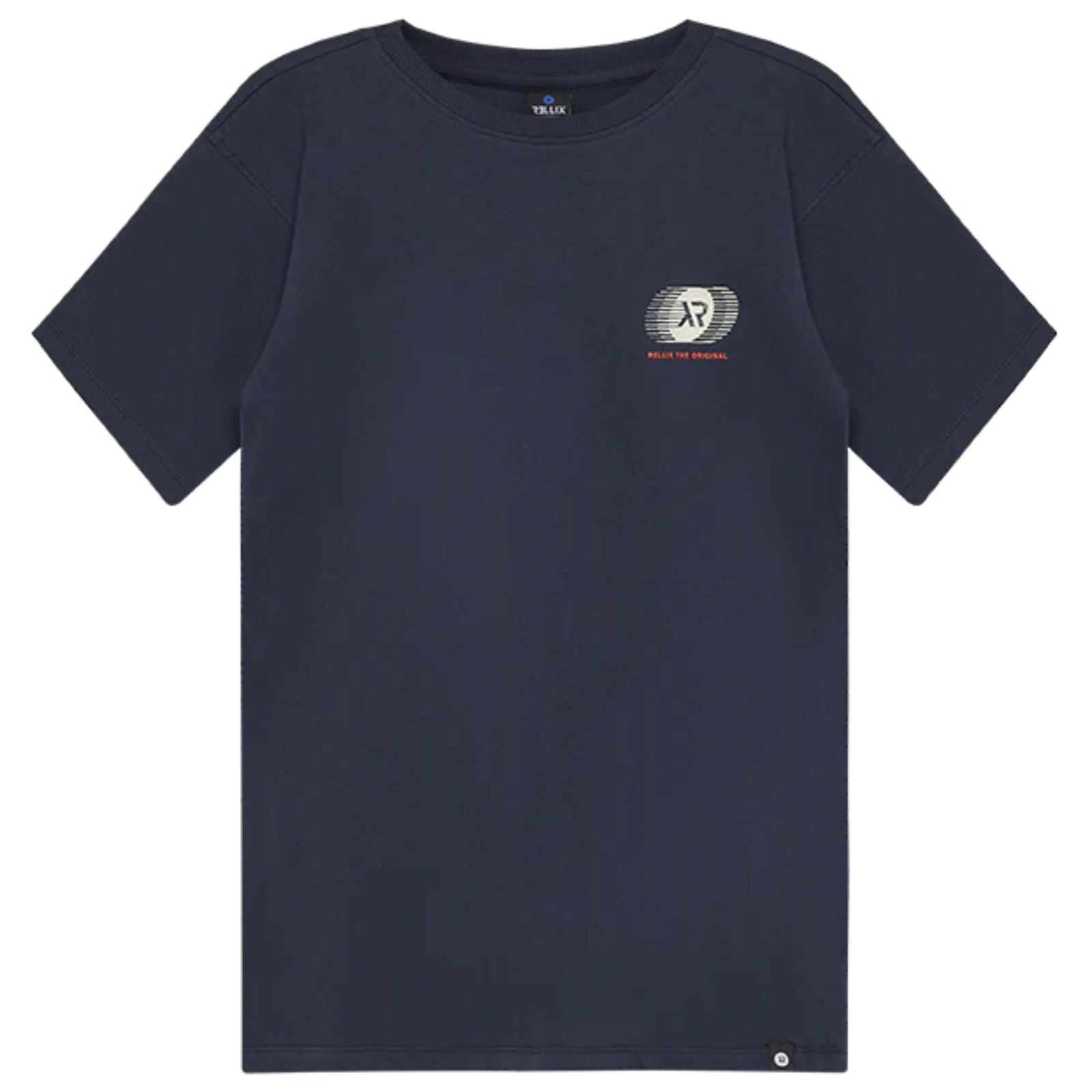 Donkerblauw t-shirt XR Backprint 940450 - Capuchon Fashion