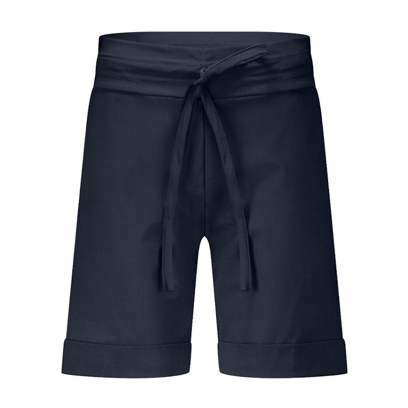 Donkerblauwe bermuda City - Capuchon Fashion