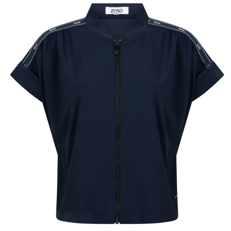 Donkerblauwe blouse Els - Capuchon Fashion