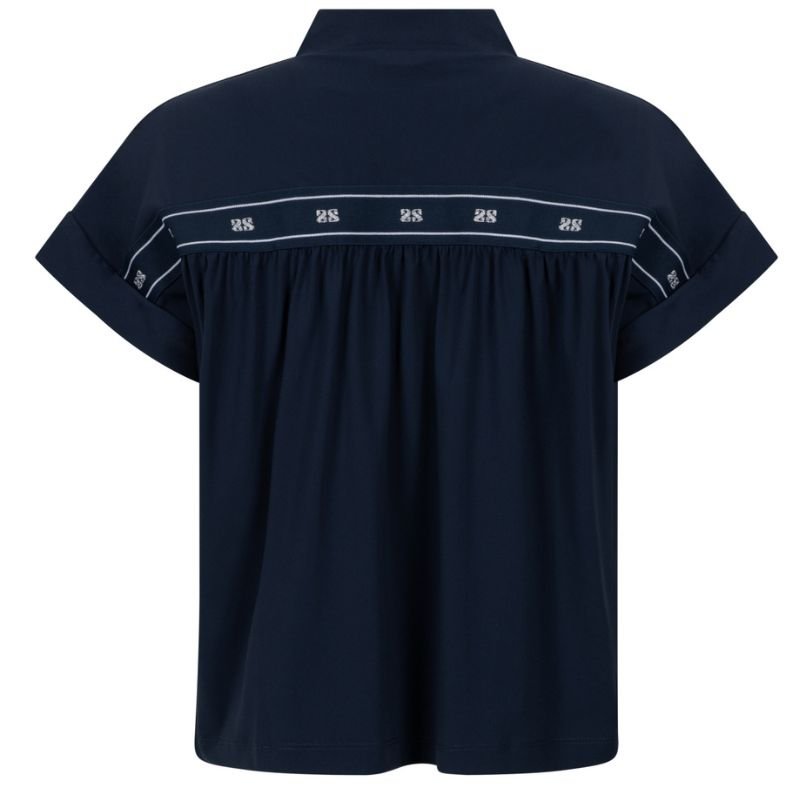 Donkerblauwe blouse Els - Capuchon Fashion