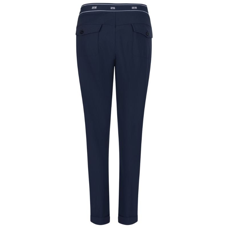 Donkerblauwe broek Carmen - Capuchon Fashion