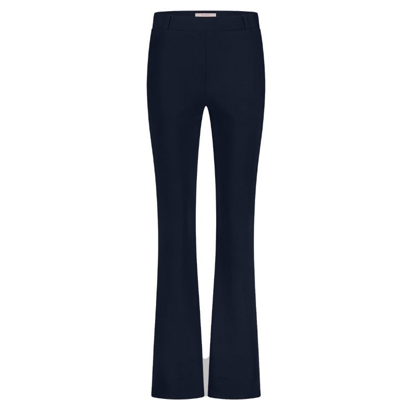 Donkerblauwe broek Flair bonded - Capuchon Fashion