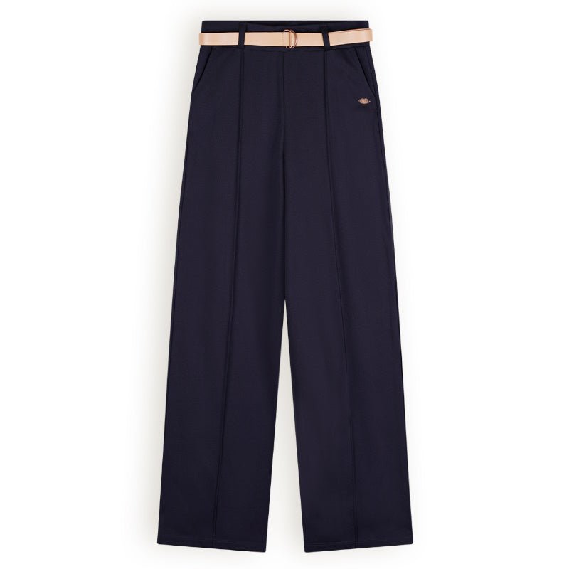 Donkerblauwe broek Salet - Capuchon Fashion