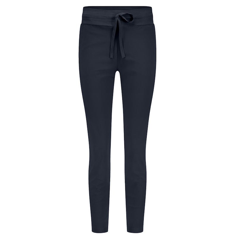 Donkerblauwe broek Startup summer - Capuchon Fashion