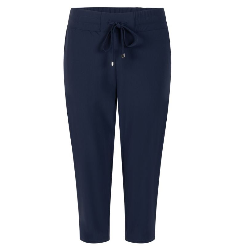Donkerblauwe capri Linda - Capuchon Fashion