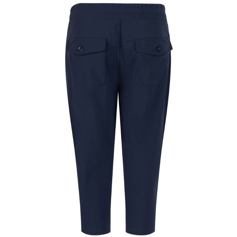 Donkerblauwe capri Linda - Capuchon Fashion