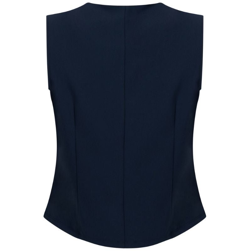 Donkerblauwe gilet Sacha - Capuchon Fashion
