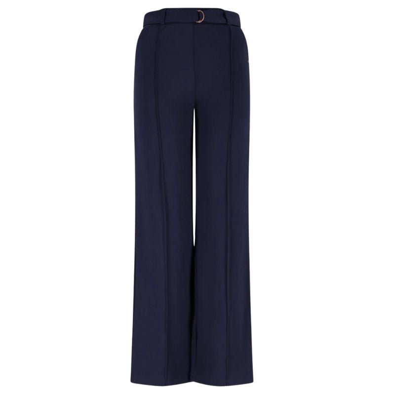 Donkerblauwe interlock broek Salet - Capuchon Fashion