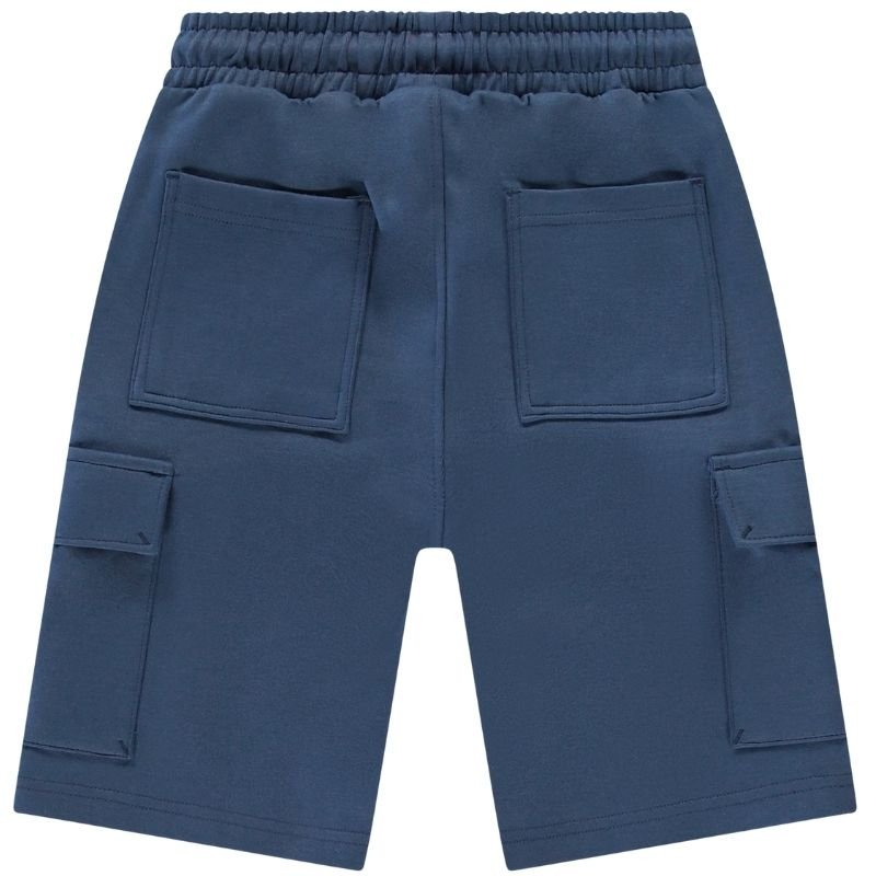 Donkerblauwe jogging short Nyo - Capuchon Fashion