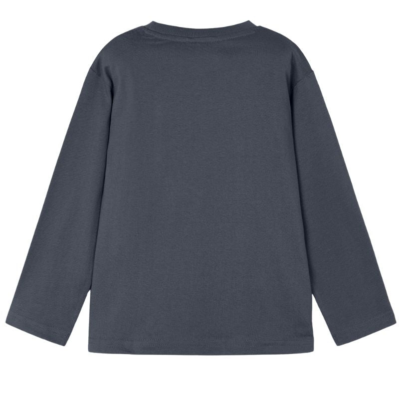 Donkerblauwe longsleeve Glow in the Dark - Capuchon Fashion