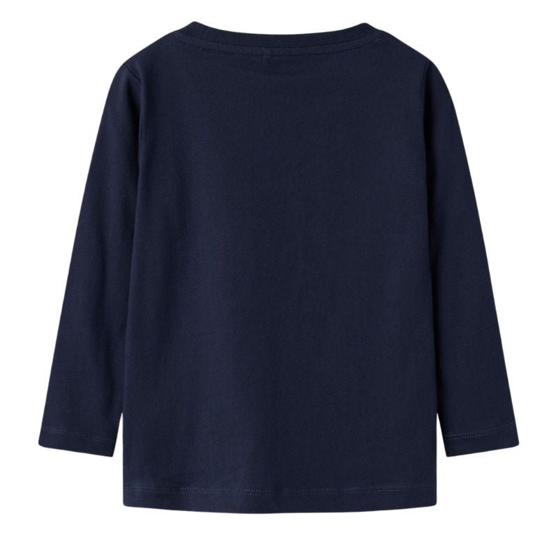 Donkerblauwe longsleeve Tillie - Capuchon Fashion