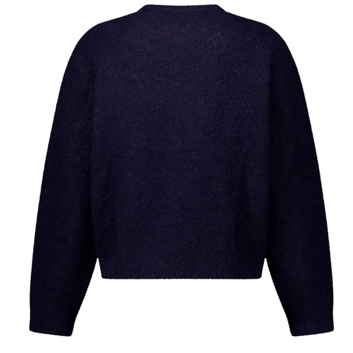Donkerblauwe mohair knit cardigan Bibi - Capuchon Fashion