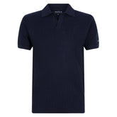 Donkerblauwe polo Jax - Capuchon Fashion