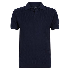 Donkerblauwe polo Jax - Capuchon Fashion