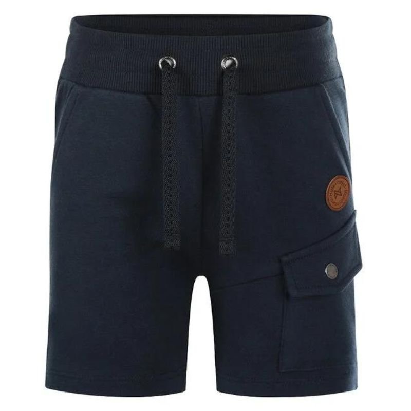 Donkerblauwe short R50813 - Capuchon Fashion