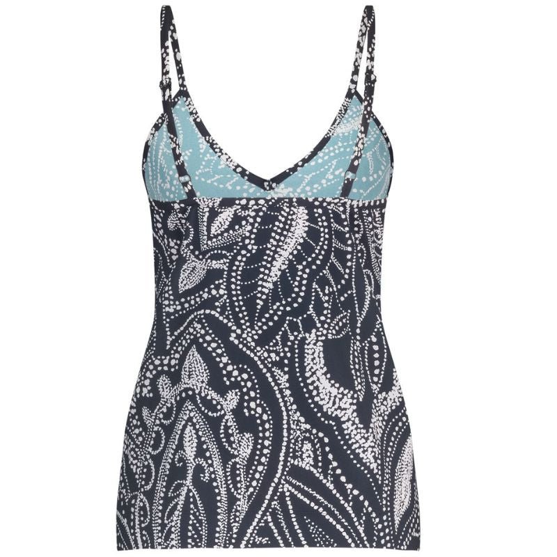 Donkerblauwe singlet Brynn summer dot - Capuchon Fashion