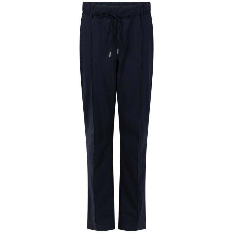 Donkerblauwe sporty broek Felicia - Capuchon Fashion