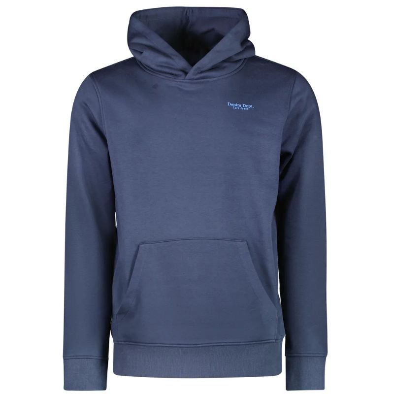 Donkerblauwe sweat hoodie Lyto - Capuchon Fashion