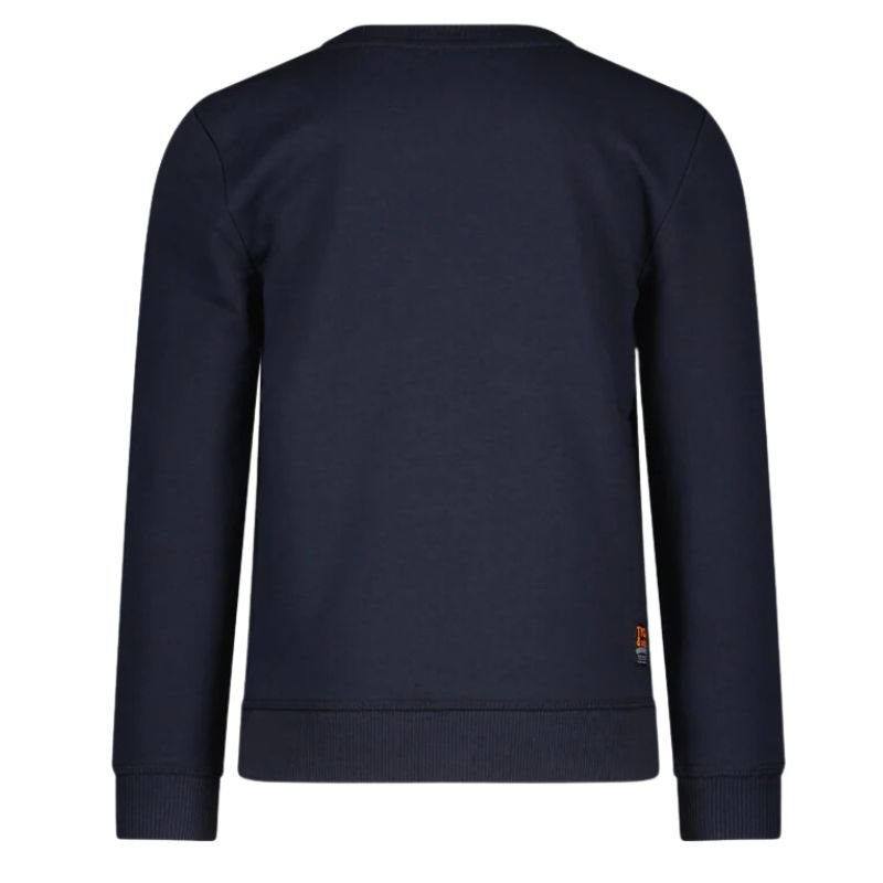 Donkerblauwe sweater Sten - Capuchon Fashion