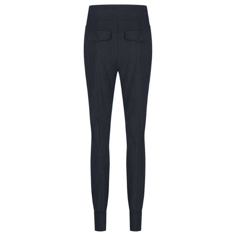 Donkerblauwe travel broek Franka - Capuchon Fashion